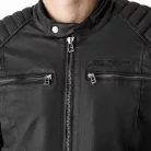 RST BRIXTON D3O Férfi motoros textil kabát | Black