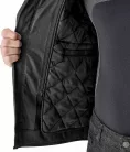 RST BRIXTON D3O Férfi motoros textil kabát | Black