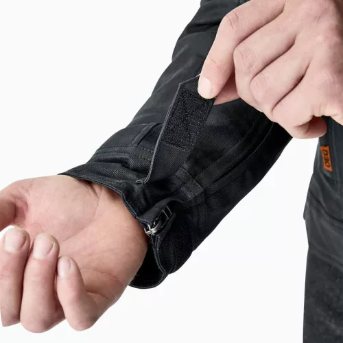 RST BRIXTON D3O Férfi motoros textil kabát | Black