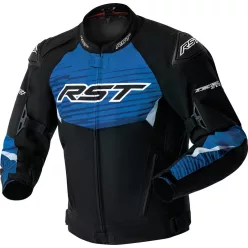   RST Tractech D3O Férfi vízálló motoros textil kabát | Black/Blue