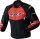 RST Tractech D3O Férfi vízálló motoros textil kabát | Black/Fluo Red