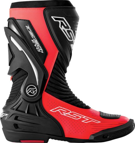 RST Tractech Evo D3O CE unisex motoros csizma | Fluo Red