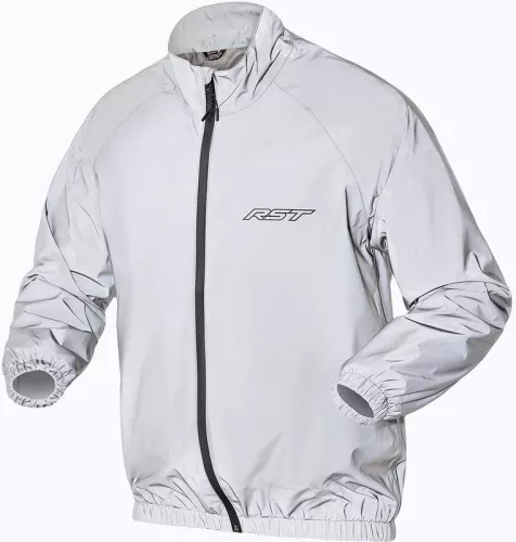 RST Night Rider Waterproof Reflective esőkabát - Silver