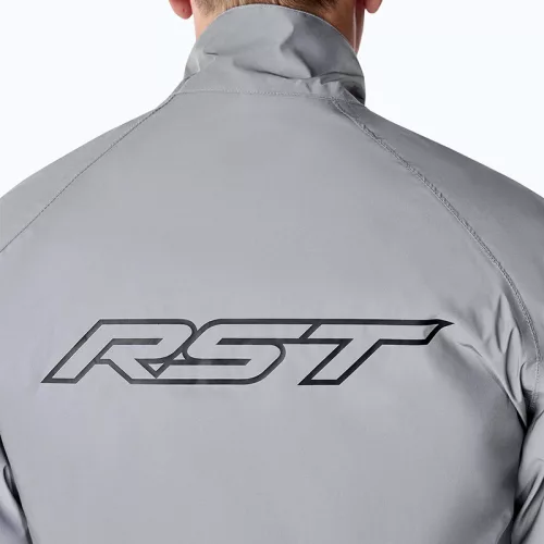 RST Night Rider Waterproof Reflective esőkabát - Silver