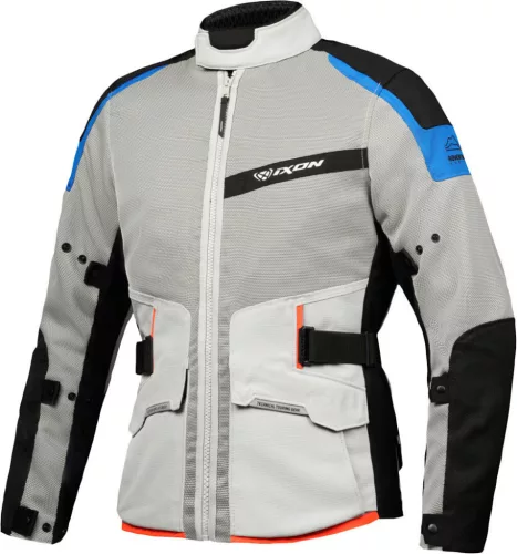 IXON M-Njord férfi motoros kabát | Grey/Blue