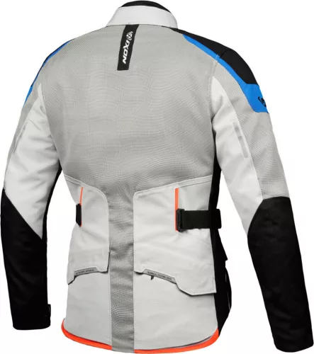 IXON M-Njord férfi motoros kabát | Grey/Blue