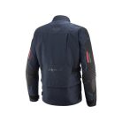 IXON MIDGARD vízálló férfi motoros kabát | NAVY/BRIGHT RED