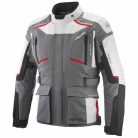 IXON MIDGARD vízálló férfi motoros kabát | GREY/BLACK/RED