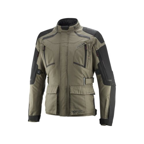 IXON MIDGARD vízálló férfi motoros kabát | KHAKI/BLACK