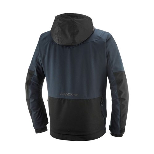 IXON ASGARD vízálló férfi motoros túrakabát | NAVY/BLACK