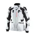 IXON ODIN LADY Női vízálló Motoros Kabát | LIGHT GREY/BLACK