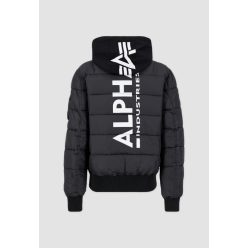 ALPHA INDUSTRIES MA-1 ZH Back Print Puffer FD | Black