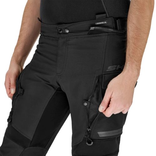 SHIMA DUNE Férfi textil motoros nadrág | Fekete