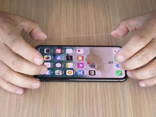 QUAD LOCK edzett üveg képernyővédő fólia - iPhone 14 Pro Max