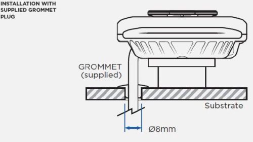 QUAD LOCK időjárásálló vezeték nélküli töltőfej