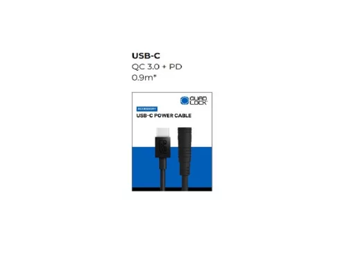 QUAD LOCK USB-C végű Vezeték Nélküli Töltőfej Tápkábel csatlakozó
