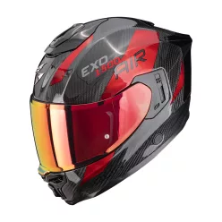 SCORPION BUKÓSISAK EXO-1500 CARBON AIR PLATTED | Black-Red