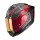 SCORPION BUKÓSISAK EXO-1500 CARBON AIR PLATTED | Black-Red