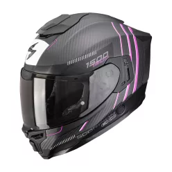   SCORPION BUKÓSISAK EXO-1500 CARBON AIR ZITY | Matt Black-Pink