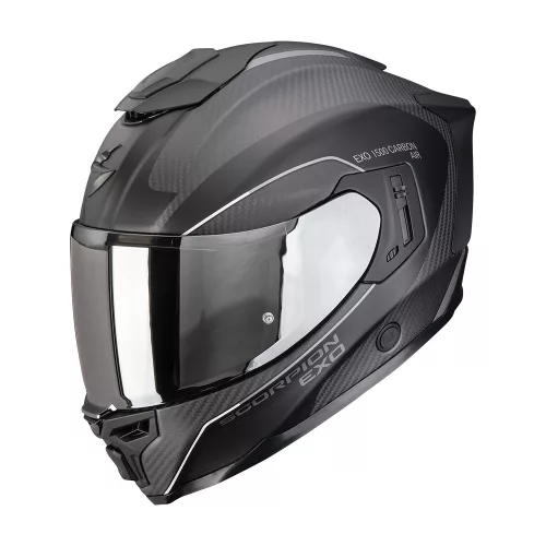 SCORPION BUKÓSISAK EXO-1500 CARBON AIR MUNDI | Matt Black-Silver