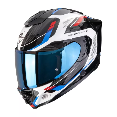 SCORPION BUKÓSISAK EXO-1500 AIR SLEEK | White-Red-Blue