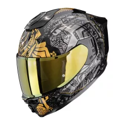 SCORPION BUKÓSISAK EXO-1500 AIR APUS | Black-Grey-Gold