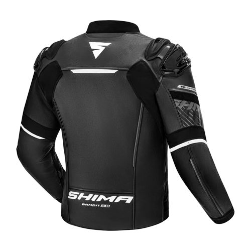 SHIMA BANDIT 2.0 motoros bőrdzseki | Black