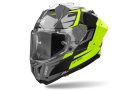 Airoh GP 800 Master Carbon bukósisak | Grey-Black-Fluo yellow