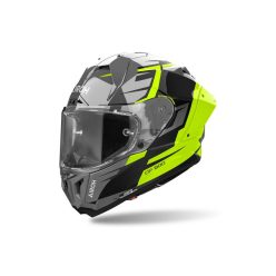   Airoh GP 800 Master Carbon bukósisak | Grey-Black-Fluo yellow