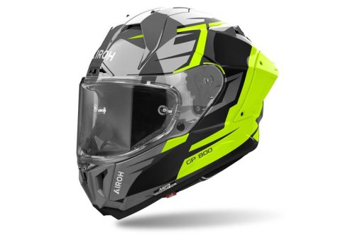 Airoh GP 800 Master Carbon bukósisak | Grey-Black-Fluo yellow