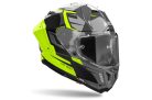 Airoh GP 800 Master Carbon bukósisak | Grey-Black-Fluo yellow