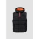 ALPHA INDUSTRIES Hooded Puffer Vest FD | Black