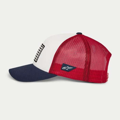 ALPINESTARS FLAG SNAPBACK sapka | White/Navy/Red