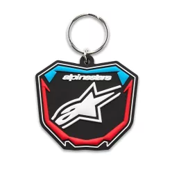 Alpinestars Plate kulcstartó | Fekete/Kék/Piros