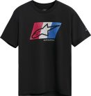 Alpinestars Global CSF póló | BLACK/RD/WH/BL