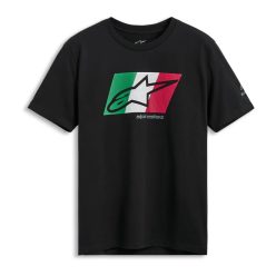 Alpinestars Global CSF póló | BLACK/GN/WH/RD