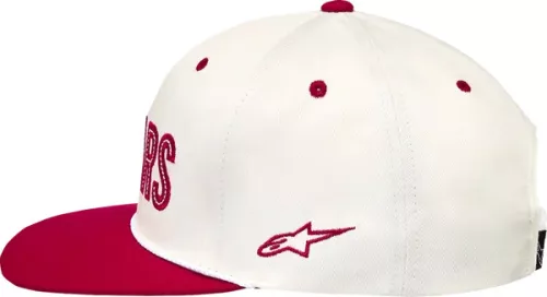 ALPINESTARS Stadium Snapback sapka | OFF WHITE/RED