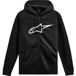   Alpinestars AGELESS V3 Zip Hoodie kapucnis pulóver | BLACK/WHITE