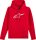Alpinestars Ageless V3 Hoodie kapucnis pulóver | RED