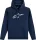 Alpinestars Ageless V3 Hoodie kapucnis pulóver | NAVY/WHITE