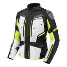 SHIMA Dune LADY Női motoros textil kabát | Fekete/Fluo Sárga