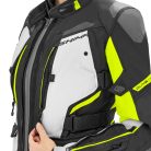 SHIMA Dune LADY Női motoros textil kabát | Fekete/Fluo Sárga