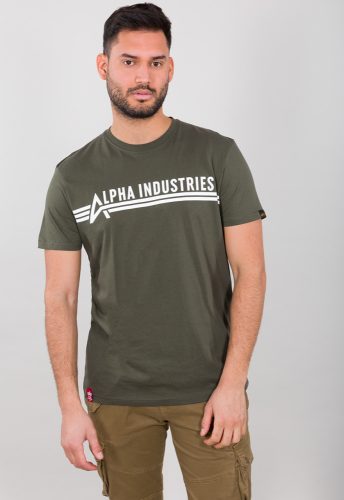 ALPHA INDUSTRIES T Férfi póló | dark olive