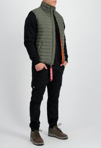 ALPHA INDUSTRIES Puffer Vest ULW | dark olive
