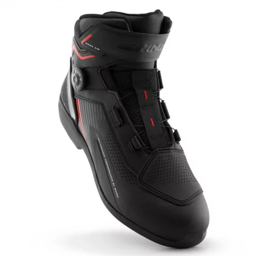 SHIMA ENZO MEN AIR Férfi motoros cipő | Black/Red
