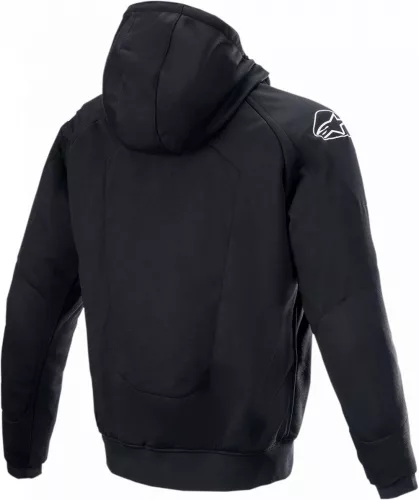 Alpinestars Chrome Ignition protektoros kapucnis pulóver | Black/Fluo yellow