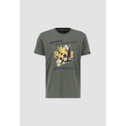 ALPHA INDUSTRIES Gremlin T Férfi póló | dark olive