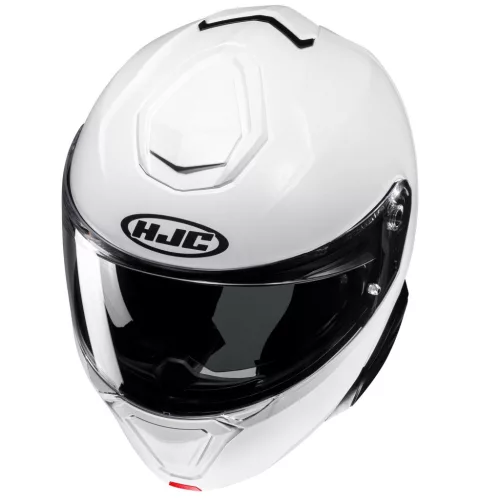 HJC i91 bukósisak Pearl White