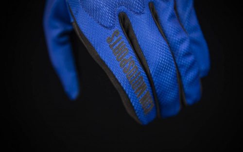 Icon motoros kesztyű ANTHEM 2 - BLUE