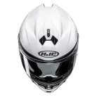 HJC F72 bukósisak SOLID PEARL WHITE